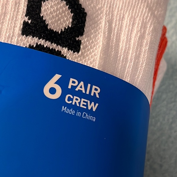 Adidas Men’s Crew Socks 6/Pack MultiColor - Picture 7 of 9